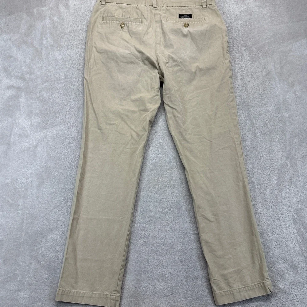 Banana Republic Pants‎ Mens 32x32 (32x28) Aiden Chino Khaki Slim Fit Trousers